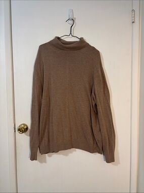 H&M Men’s XL Light Brown Turtleneck Sweater